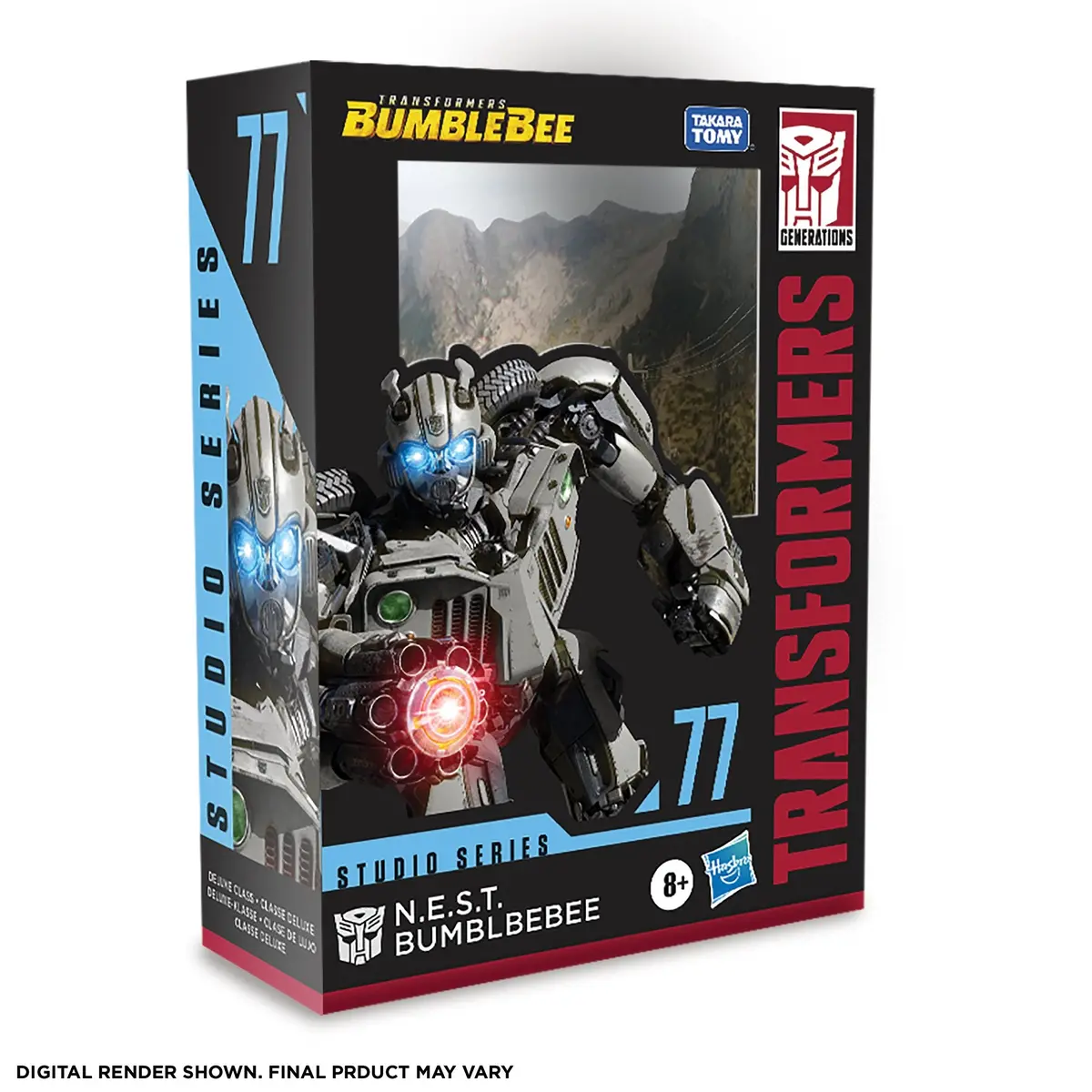 Transformers: Studio Series 77 - Transformers: Bumblebee - Deluxe N.E.S.T. Bumblebee (F0922) Action Figure Last One! 1