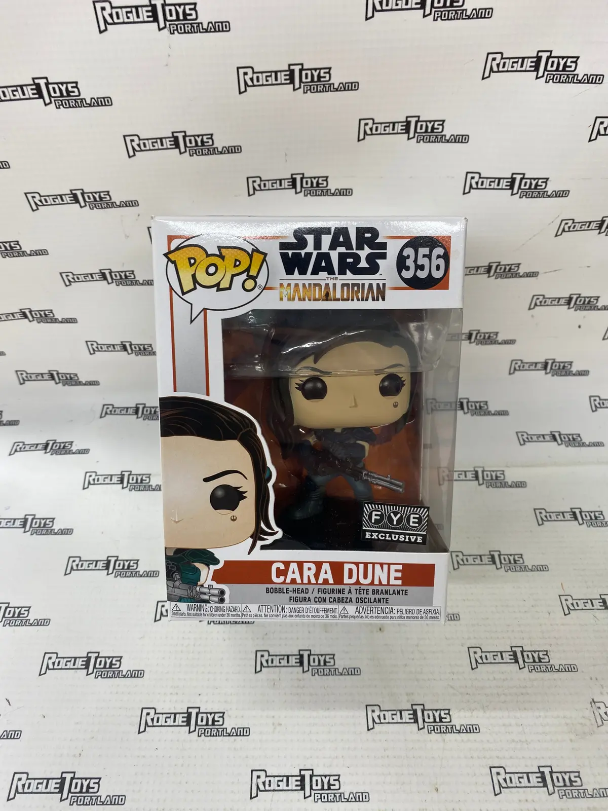 Funko Pop! Star Wars The Mandalorian Cara Dune #356 Fye Exclusive 1