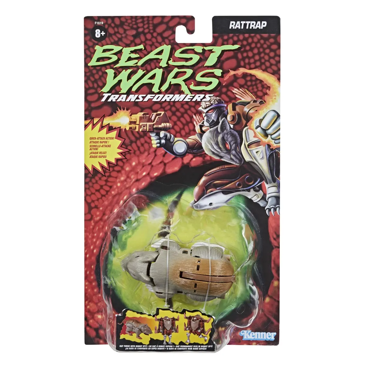 Beast Wars: Transformers - Kenner Vintage Collection - Maximal Rattrap Exclusive Action Figure F1619 Last One! 2