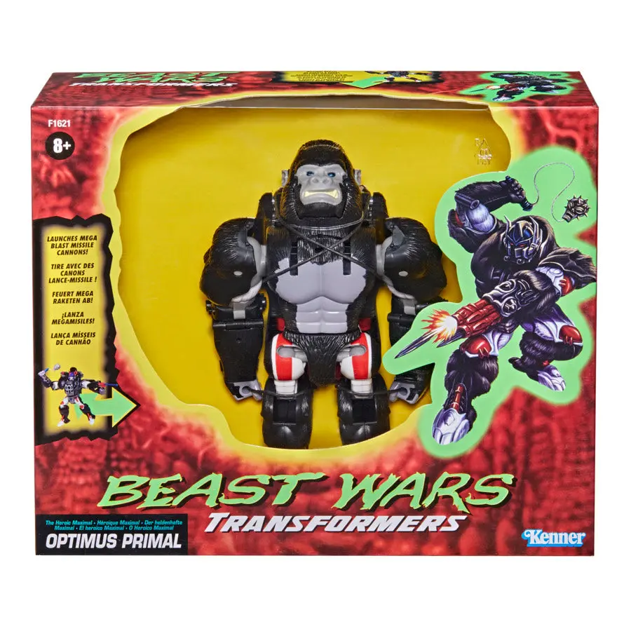 Beast Wars: The Transformers Kenner Vintage Collection - Optimus Primal Exclusive Action Figure (F1621) Low Stock 1