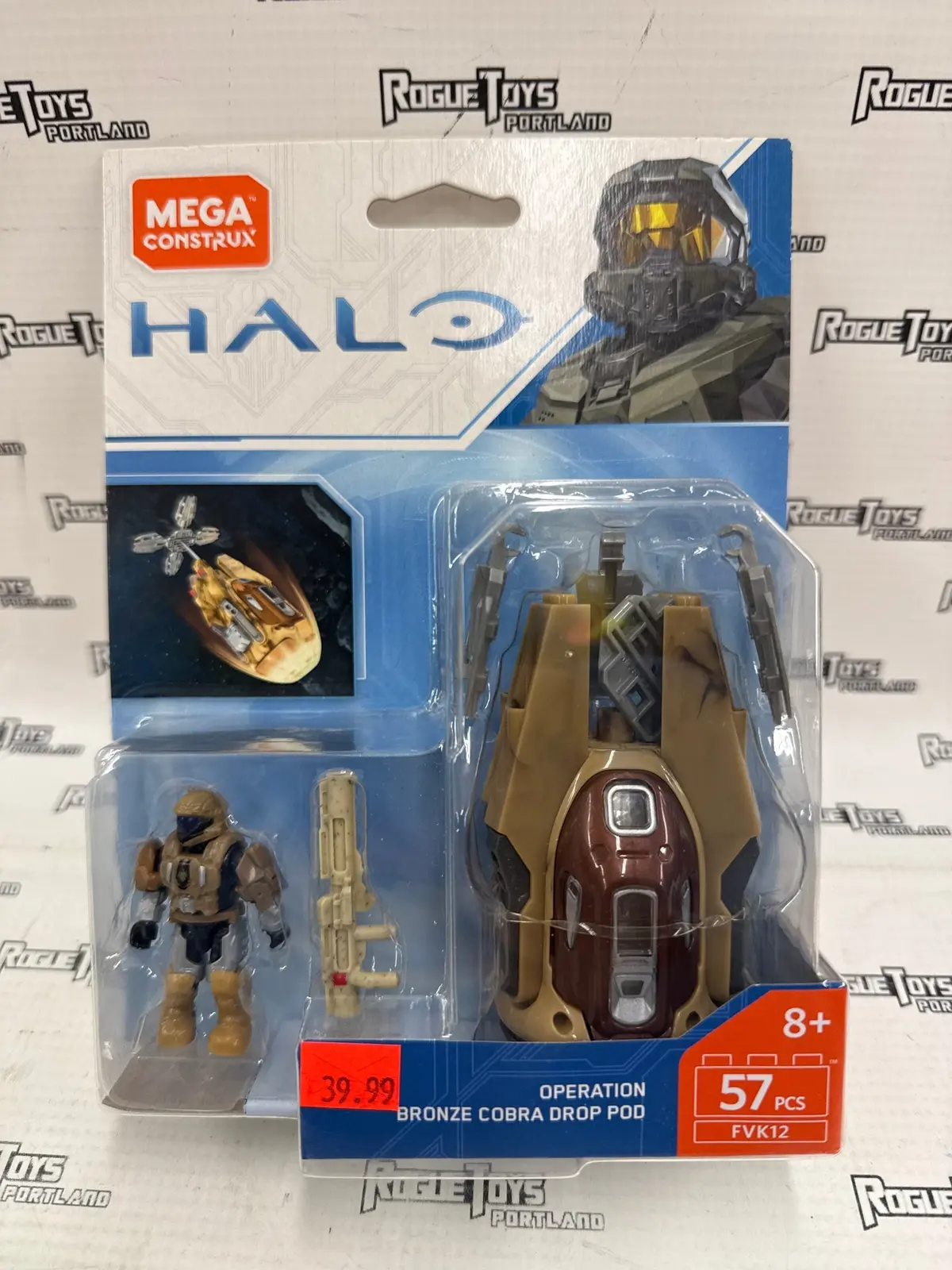 Mega Construx Halo Bronze Cobra Drop Pod 1