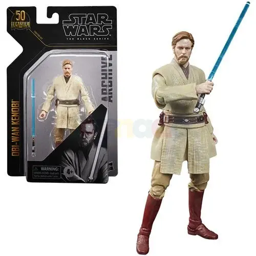 Star Wars: The Black Series - Archive - Obi-Wan Kenobi (Revenge Of The Sith) Action Figure (F1909) Low Stock 1