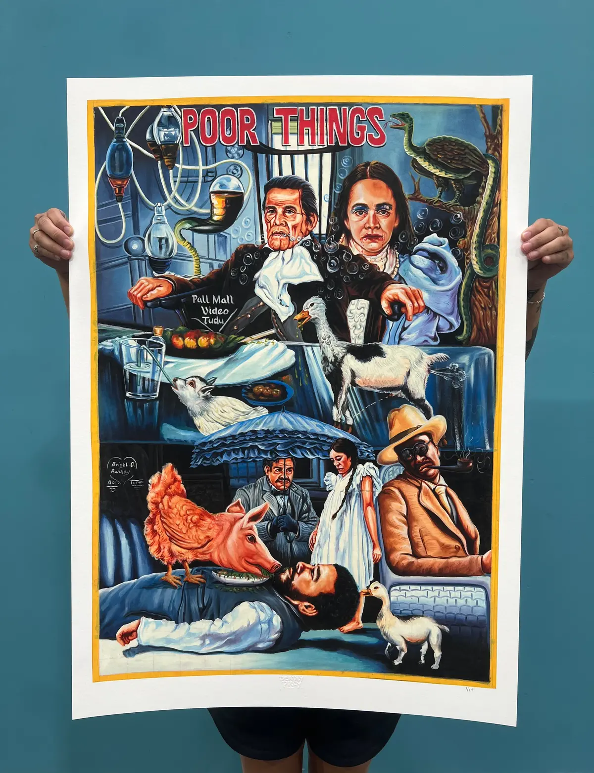 Poor Things - Limited Edition Archival Giclée Print From Static Medium By Bright Obeng 1