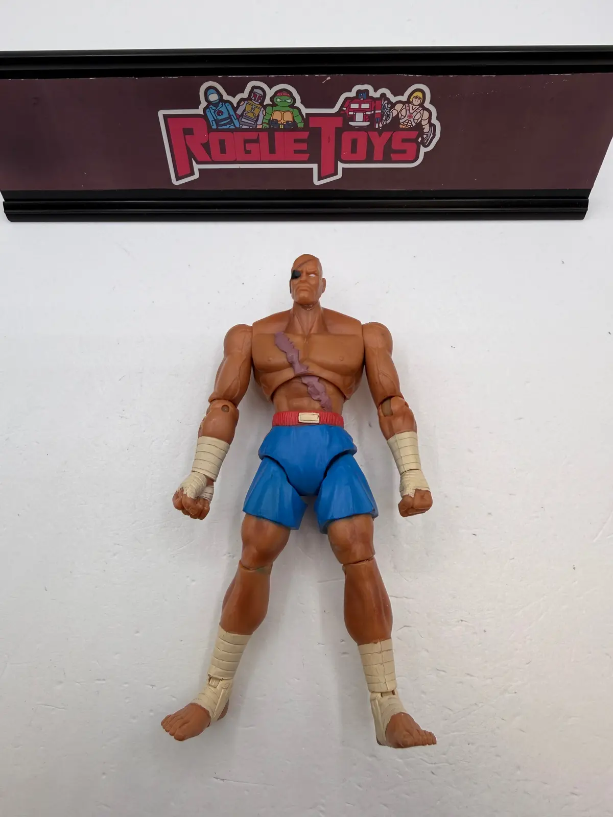 Jazwares Street Fighter Series 1 Sagat 1