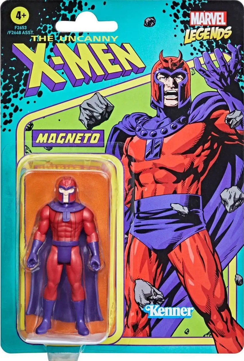 Marvel Legends - Kenner Retro Series - The Uncanny X-Men - Magneto 3.75-Inch Action Figure (F2653) Last One! 1
