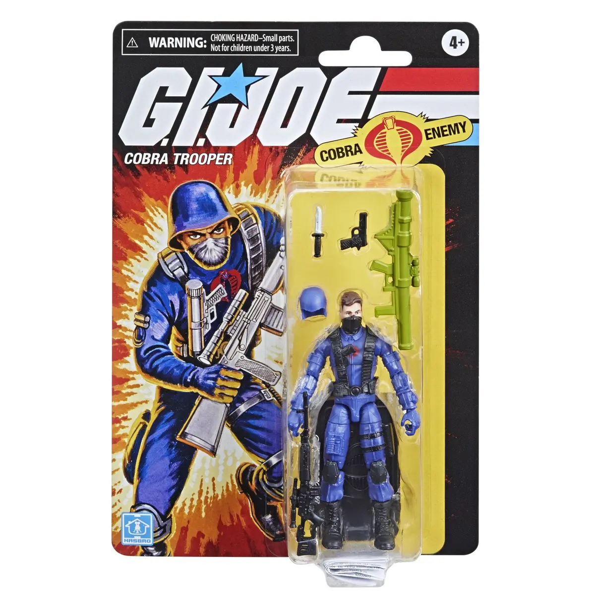 G.I. Joe Retro Collection - Cobra Trooper (F2726) 3.75-Inch Action Figure 1