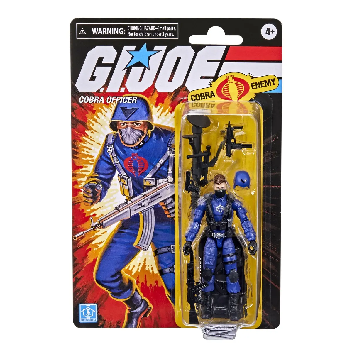 G.I. Joe - Retro Collection - Cobra Officer (Cobra Enemy) - 3.75-Inch Scale Action Figure (F2728) 1