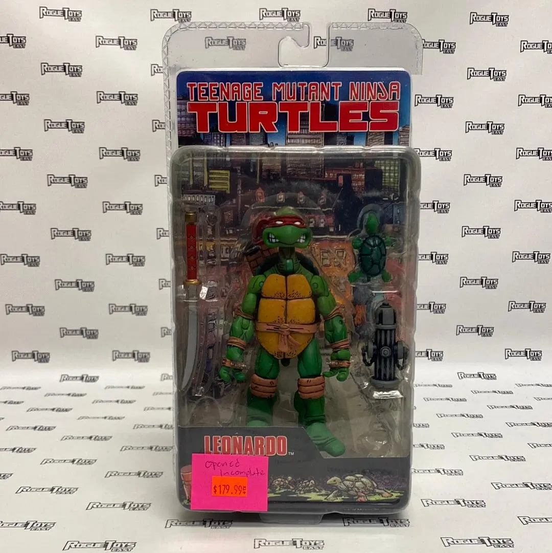Neca Teenage Mutant Ninja Turtles Leonardo (Opened, Incomplete) 1