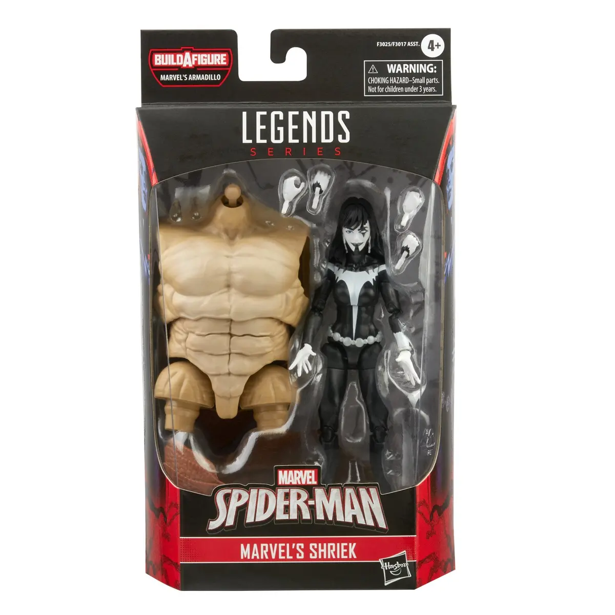 Marvel Legends - Spider-Man (Armadillo Baf) - Shriek Action Figure (F3025) 1