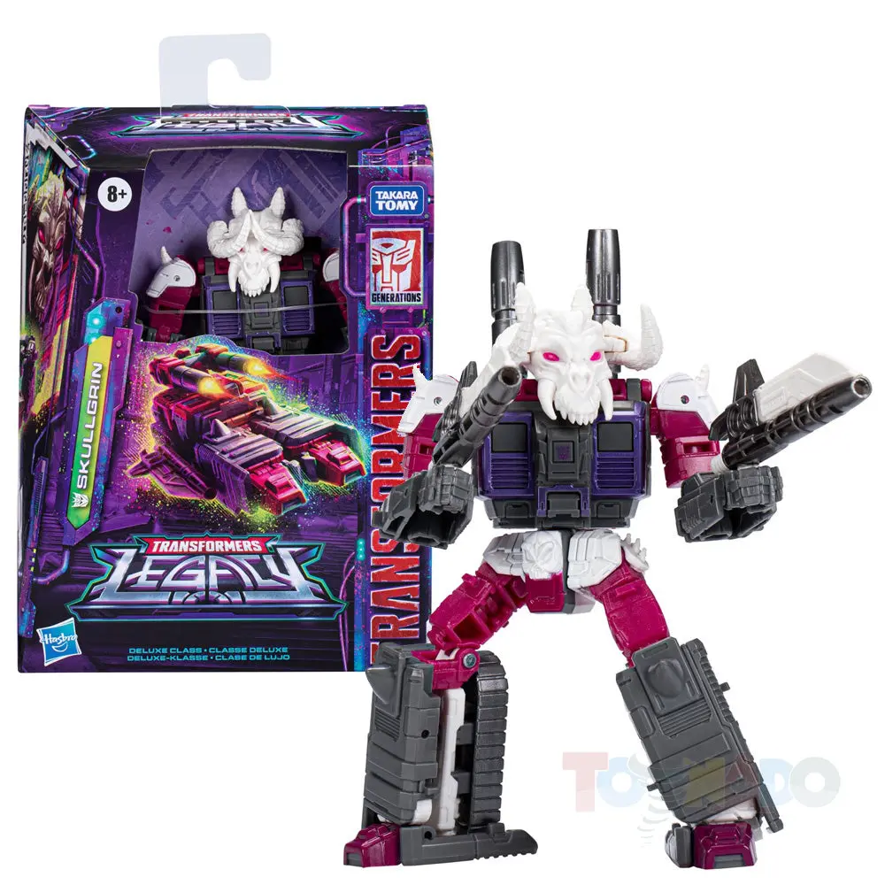Transformers Generations Legacy - Deluxe Class - Skullgrin Action Figure (F3029) 1