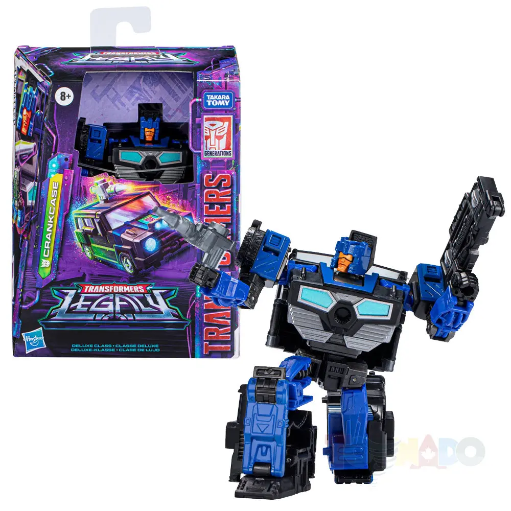 Transformers Generations Legacy - Deluxe Class - Crankcase Action Figure (F3037) 1