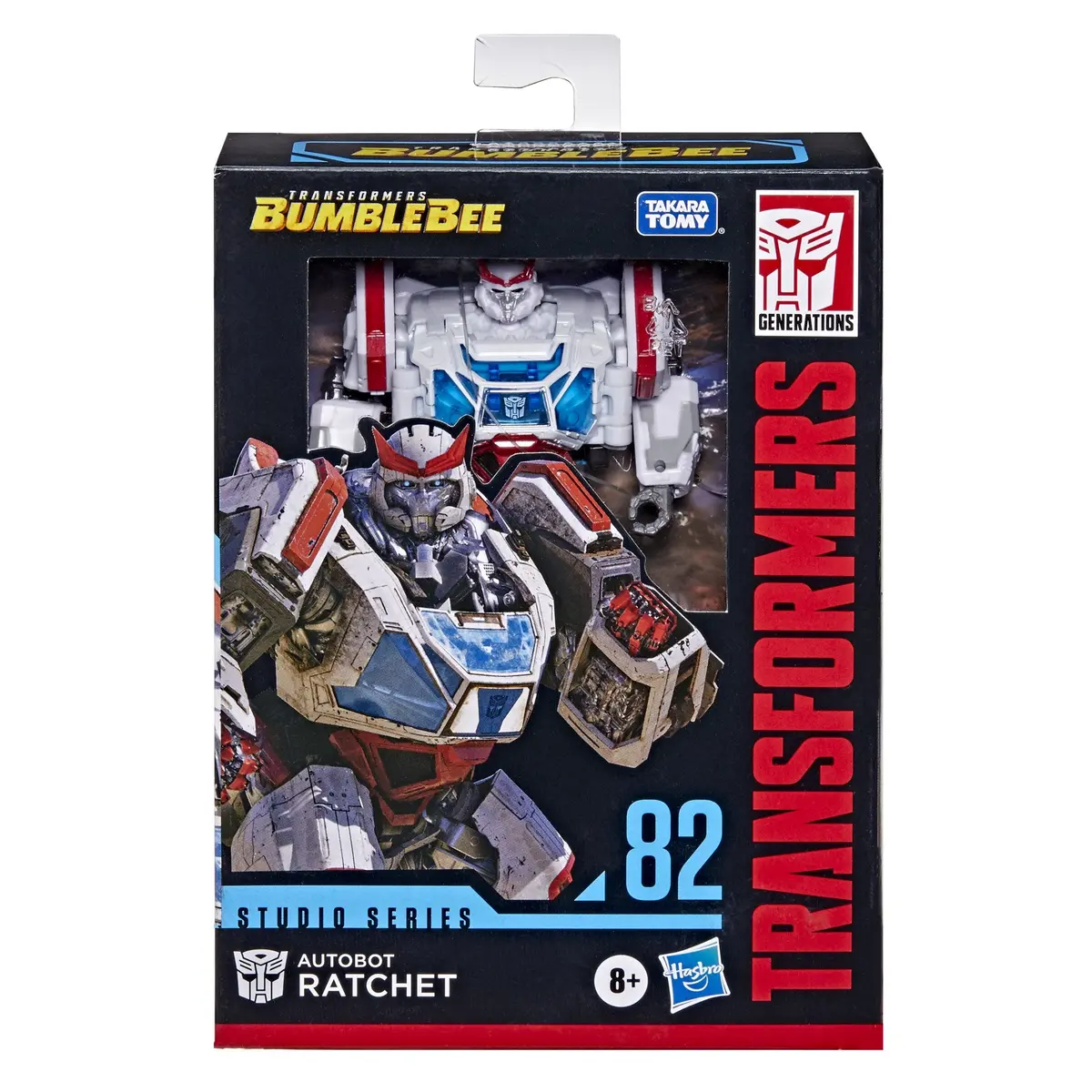 Transformers Studio Series 82 - Bumblebee Movie - Deluxe Ratchet Action Figure (F3163) Low Stock 1