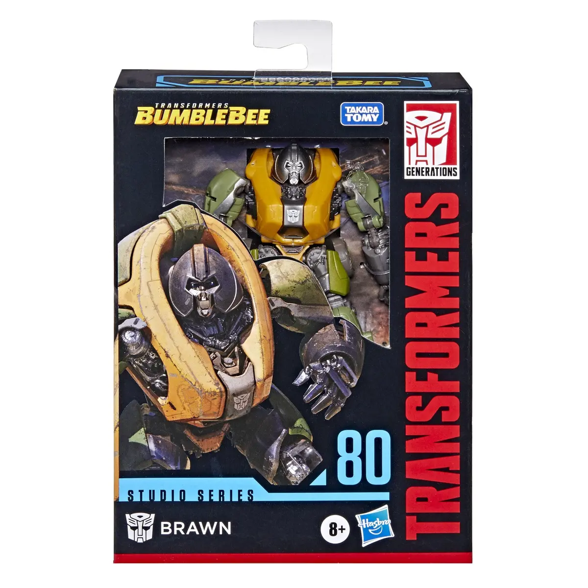 Transformers - Studio Series #80 - Bumblebee Movie 2018 - Deluxe Class - Brawn Action Figure (F3172) Low Stock 1