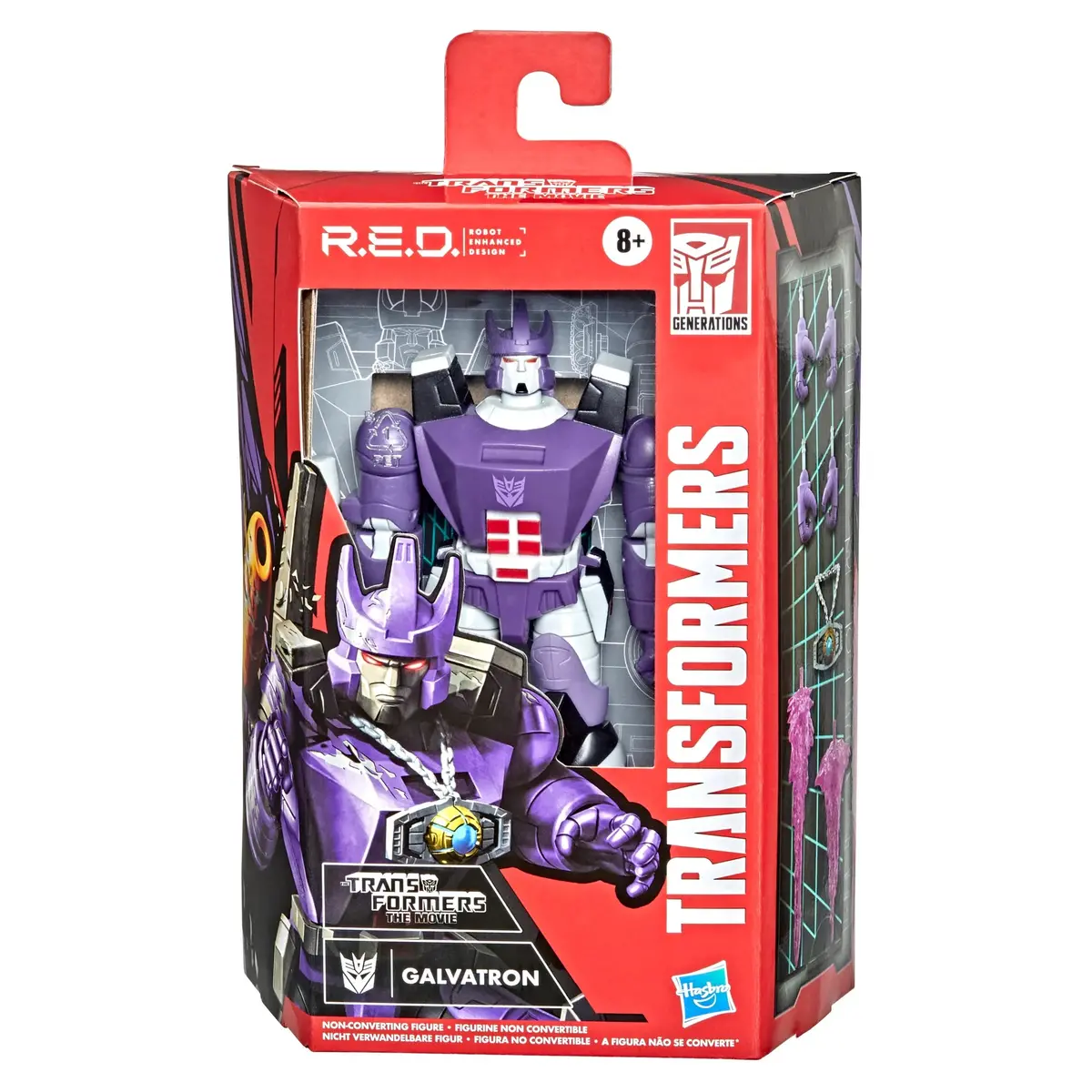 Transformers - R.E.D. [Robot Enhanced Design] - Transformers: The Movie Galvatron Figure (F3408) 1
