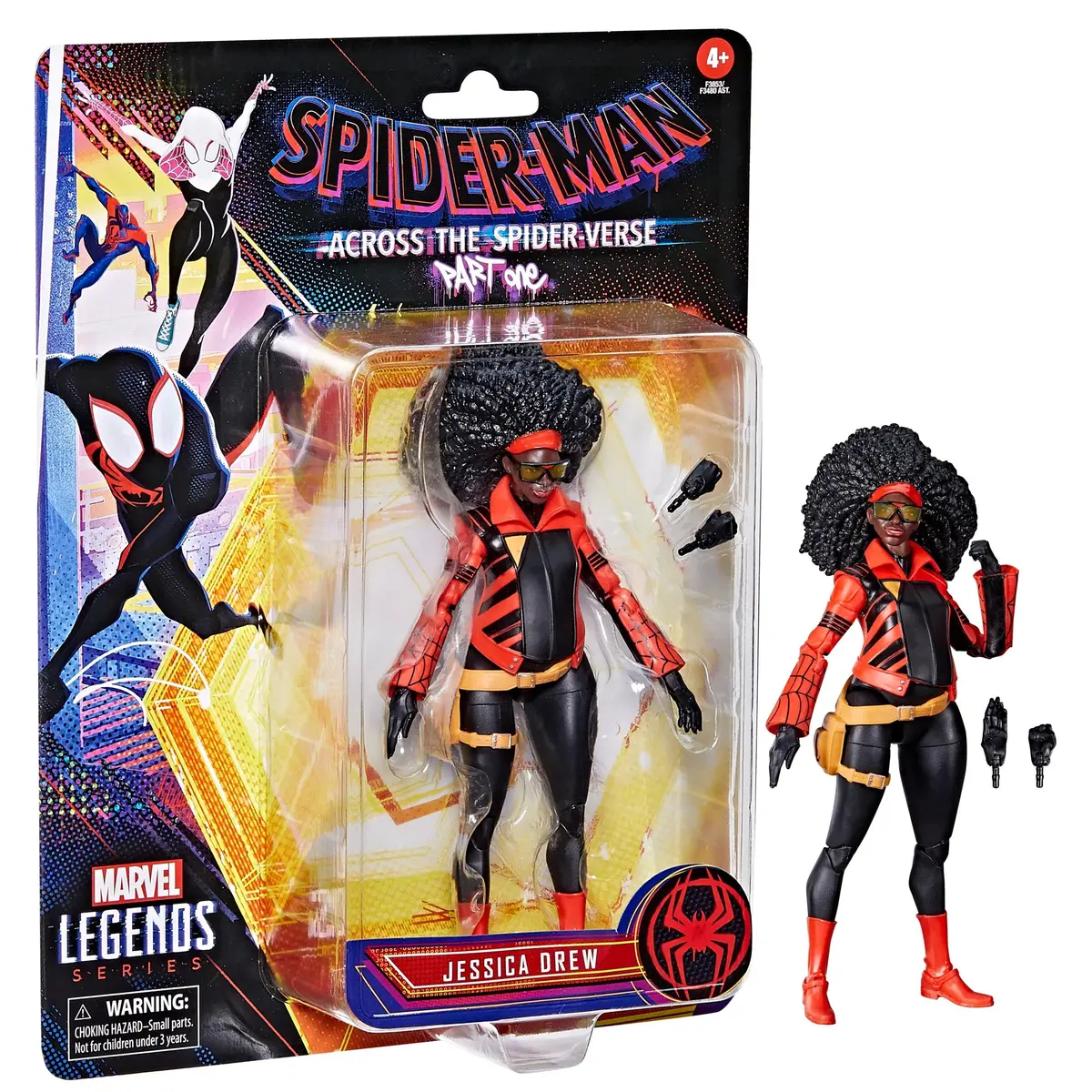 Marvel Legends - Spider-Man: Across The Spider-Verse (Part One) Jessica Drew Action Figure (F3853) 1