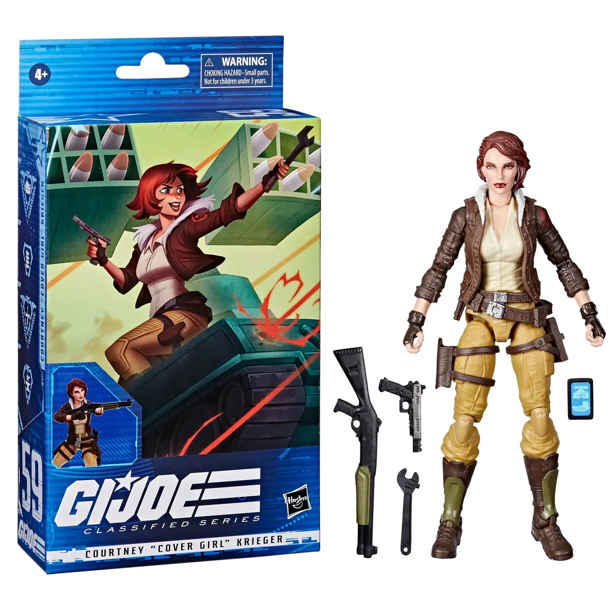 G.I. Joe Classified Series #59 - Courtney Cover Girl Krieger Action Figure (F4031) 1
