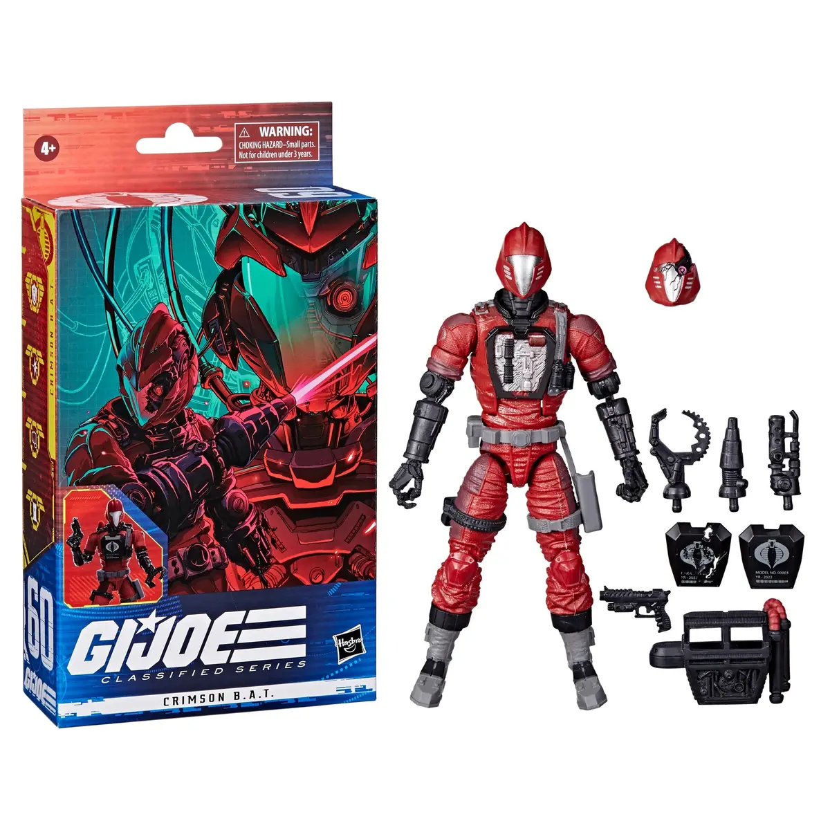 G.I. Joe Classified Series #60 - Crimson B.A.T. Action Figure (F4032) 1