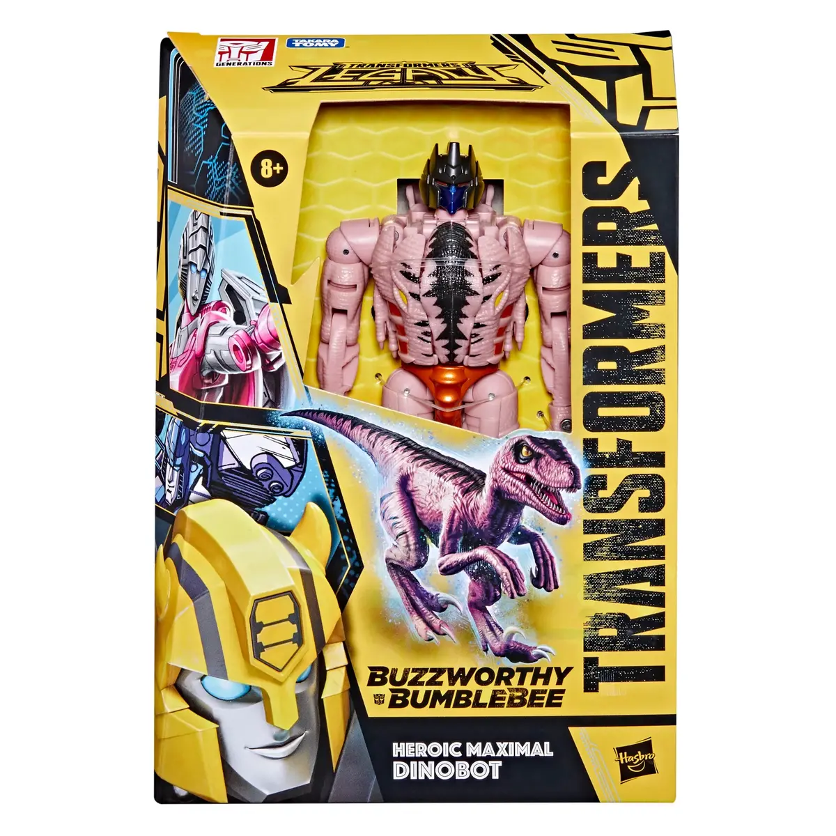 Transformers - Buzzworthy Bumblebee - Heroic Maximal Dinobot Exclusive Action Figure (F4095) Last One! 2