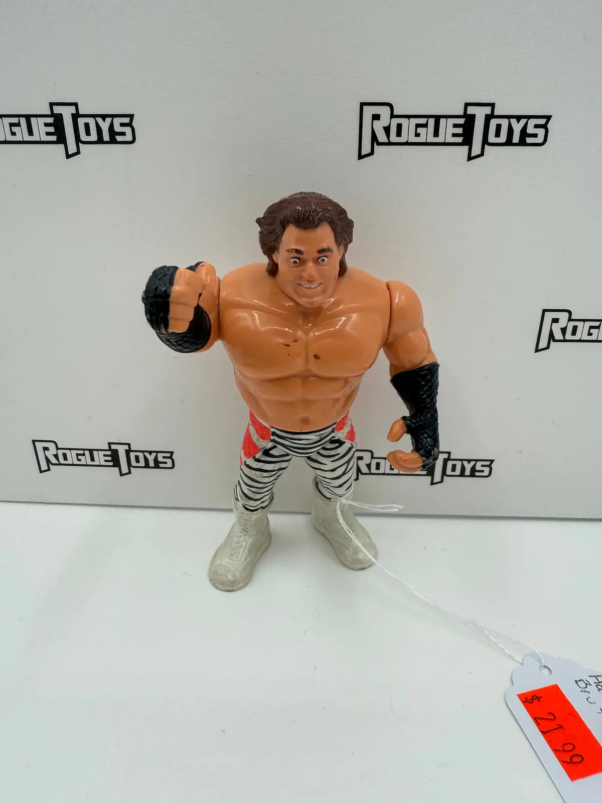 Hasbro Wwf Series 3 Brutus “The Barber” Beefcake With Beefcake Flattop! 1