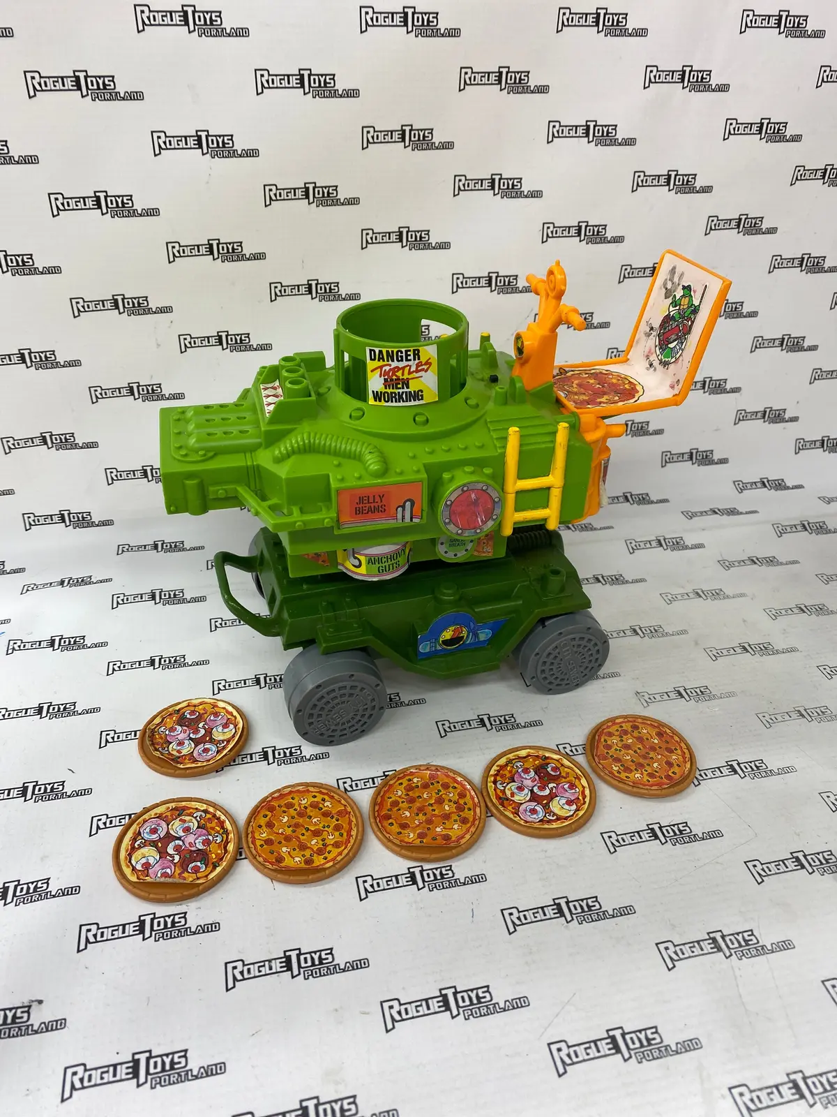 Vintage Tmnt Pizza Thrower Vehicle 1