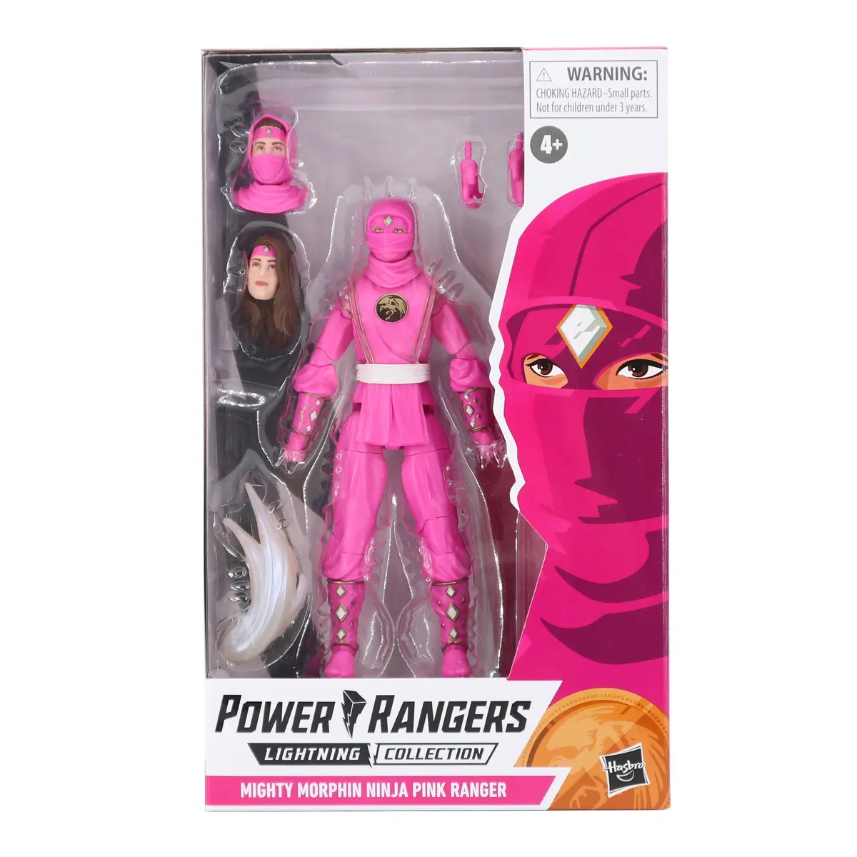 Hasbro - Power Rangers: Lightning Collection - Mighty Morphin Ninja Pink Ranger Action Figure (F4678) Low Stock 1