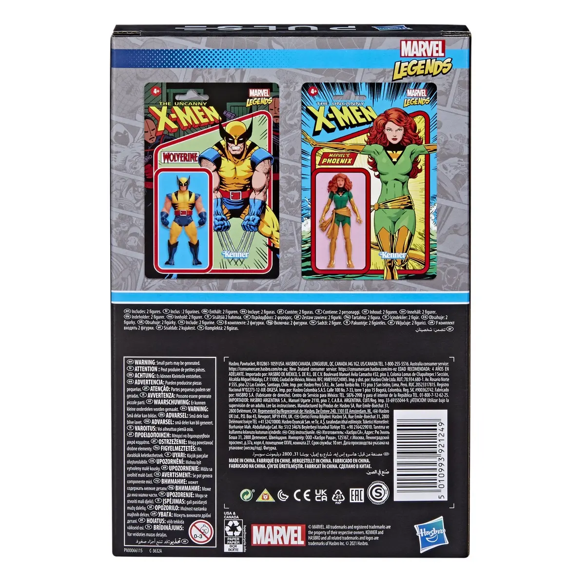 Marvel Legends Retro Series - The Uncanny X-Men - Phoenix & Wolverine 3.75-Inch Action Figures (F4741) 2