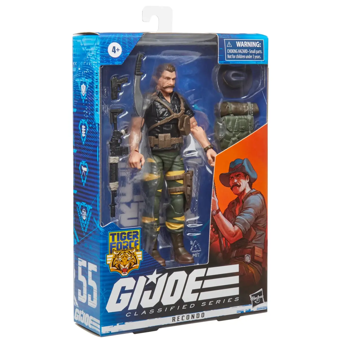 G.I. Joe Classified Series Tiger Force #55 - Recondo Exclusive Action Figure (F4757) Low Stock 1