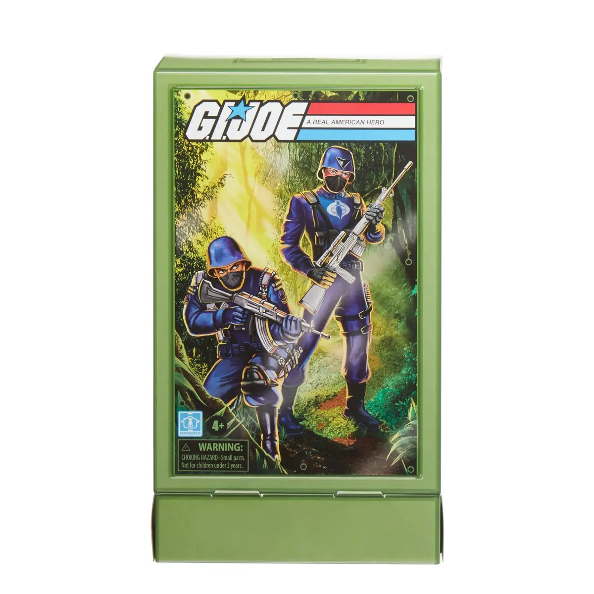 Gi Joe Retro Collection: Cobra Officer & Cobra Trooper (F4925) 3.75-Inch Exclusive 2-Pack Figure Set Low Stock 1