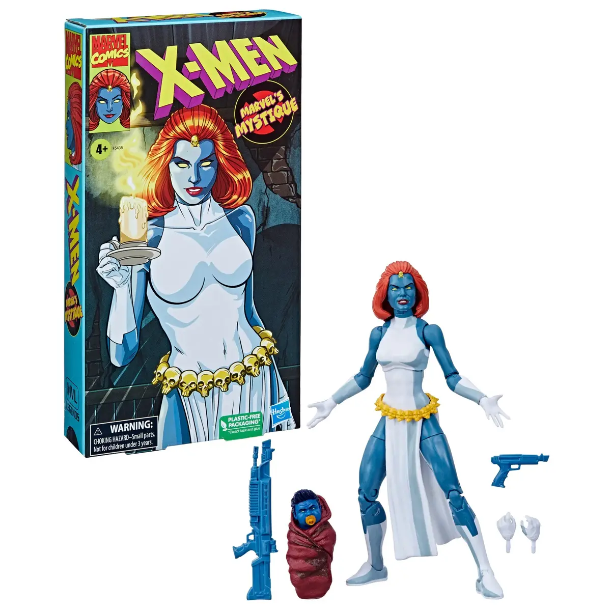 Marvel Legends Series - X-Men 90'S Animated Cartoon - Marvel'S Mystique Action Figure (F5435) 1