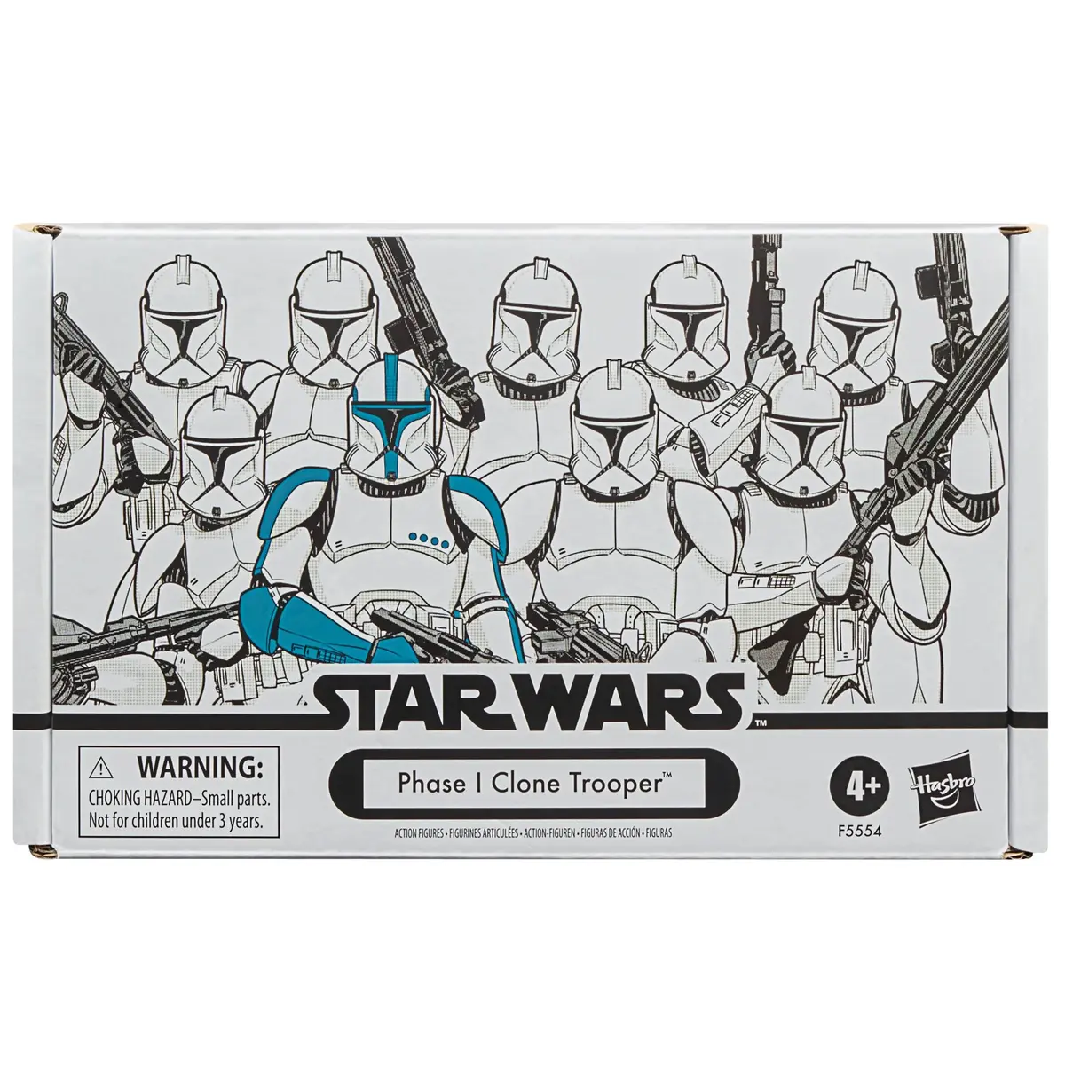 Star Wars: The Vintage Collection  - The Clone Wars - Phase I Clone Trooper Exclusive 4-Pack (F5554) Last One! 1