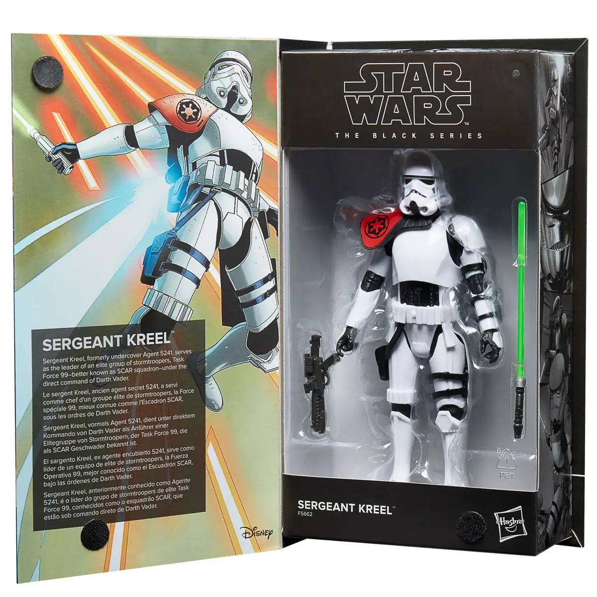 Star Wars - The Black Series - Marvel Comics - Sergeant Kreel (Scar Trooper) Action Figure (F5662) 1