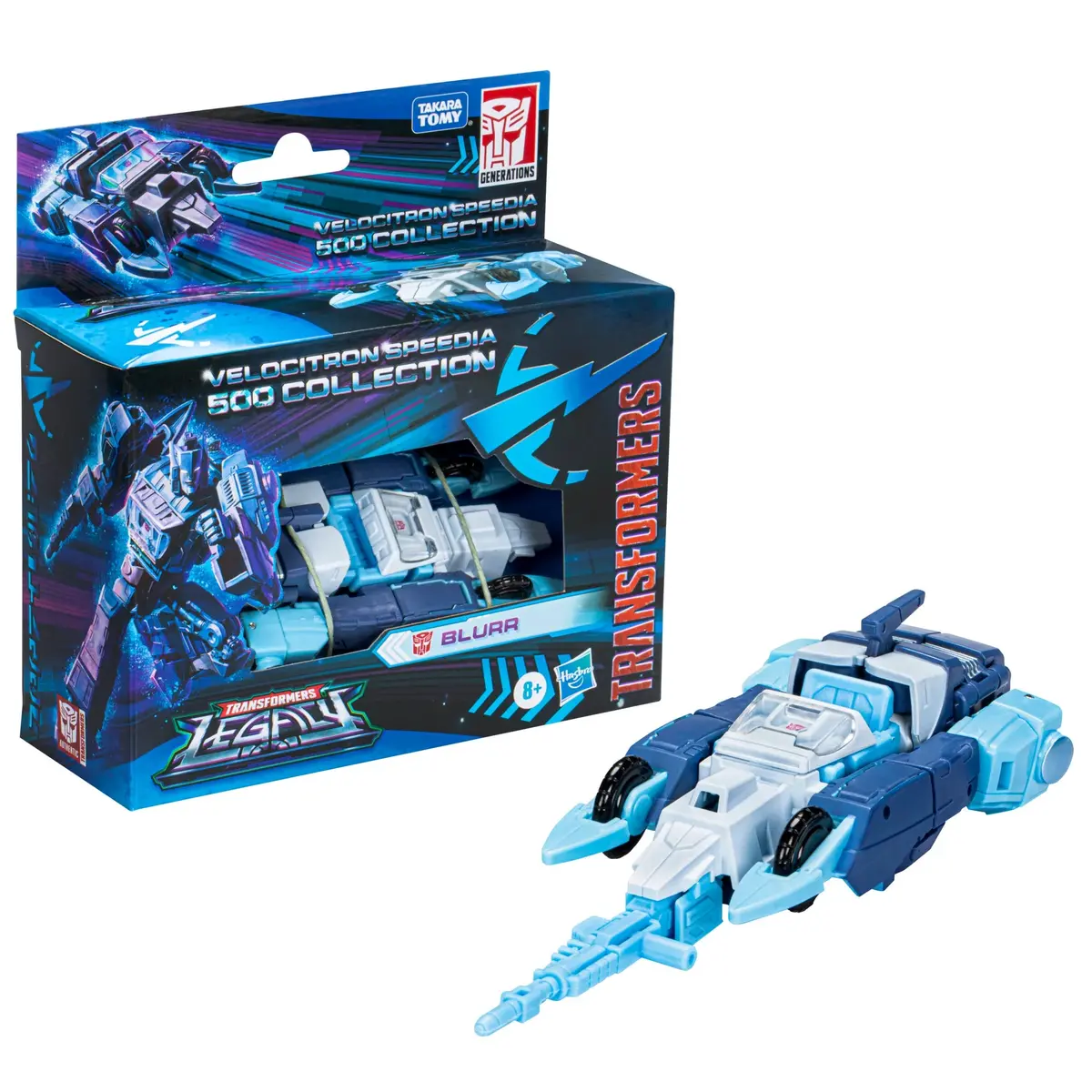 Transformers: Legacy - Velocitron Speedia 500 Collection - Blurr Action Figure (F5757) Low Stock 1