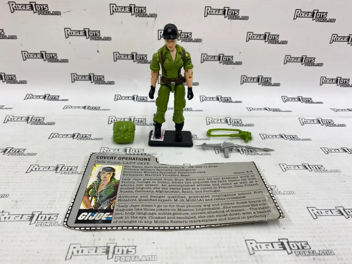Vintage Gi Joe Lady Jaye 1