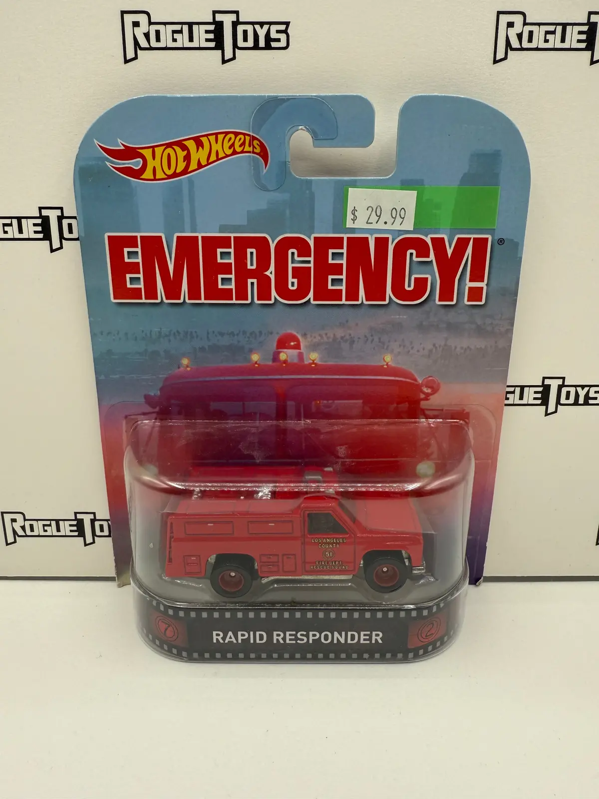 Mattel Hot Wheels Emergency! Rapid Responder 1