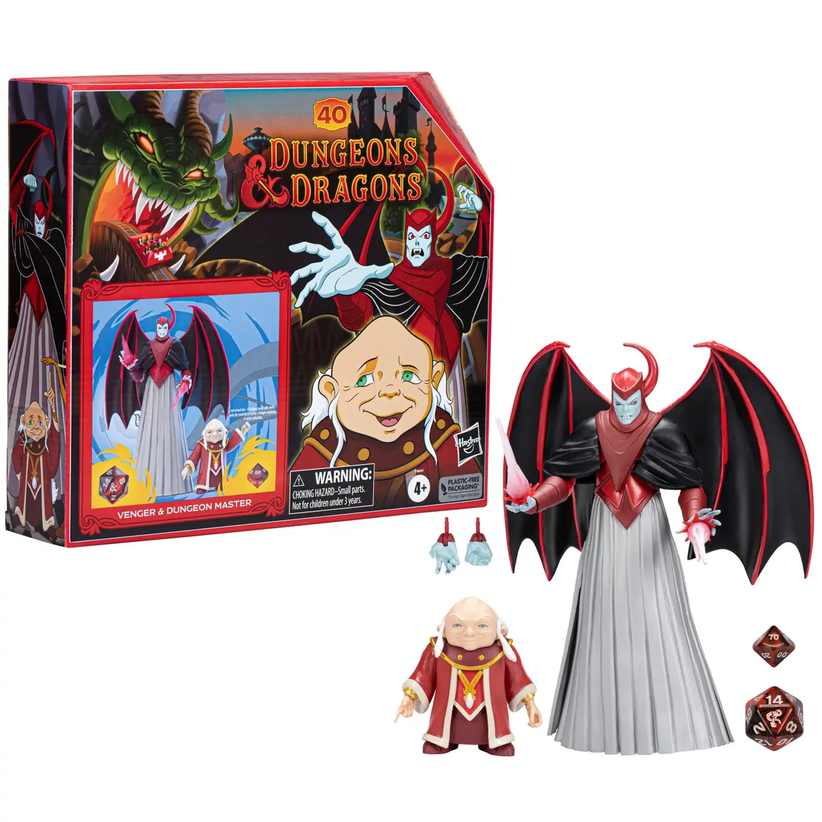 Dungeons & Dragons (Cartoon Classics) Venger & Dungeon Master Exclusive Action Figures (F6641) Last One! 1