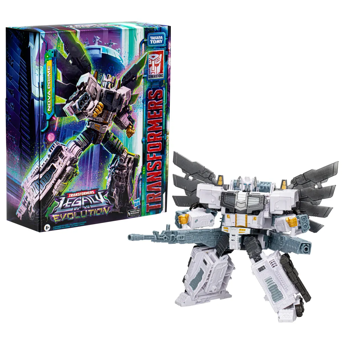Transformers: Legacy United - Leader Class Nova Prime Exclusive Action Figure (F6959) Low Stock 1