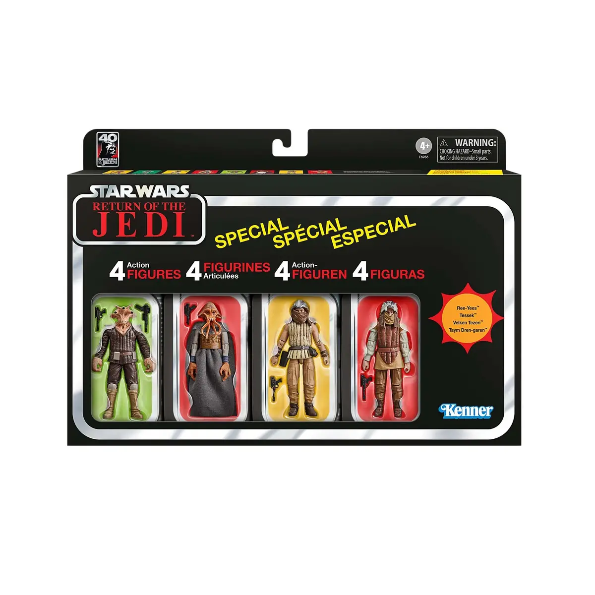 [Pre-Order] Star Wars: The Vintage Collection - Return Of The Jedi - Court Denizens Action Figure 4-Pack (F6986) 1