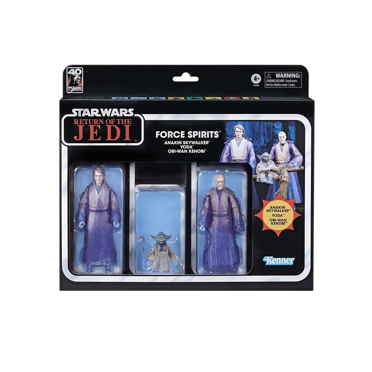 Star Wars: The Black Series - Return Of The Jedi - Force Spirits Exclusive Action Figure Set (F6998) Low Stock 1