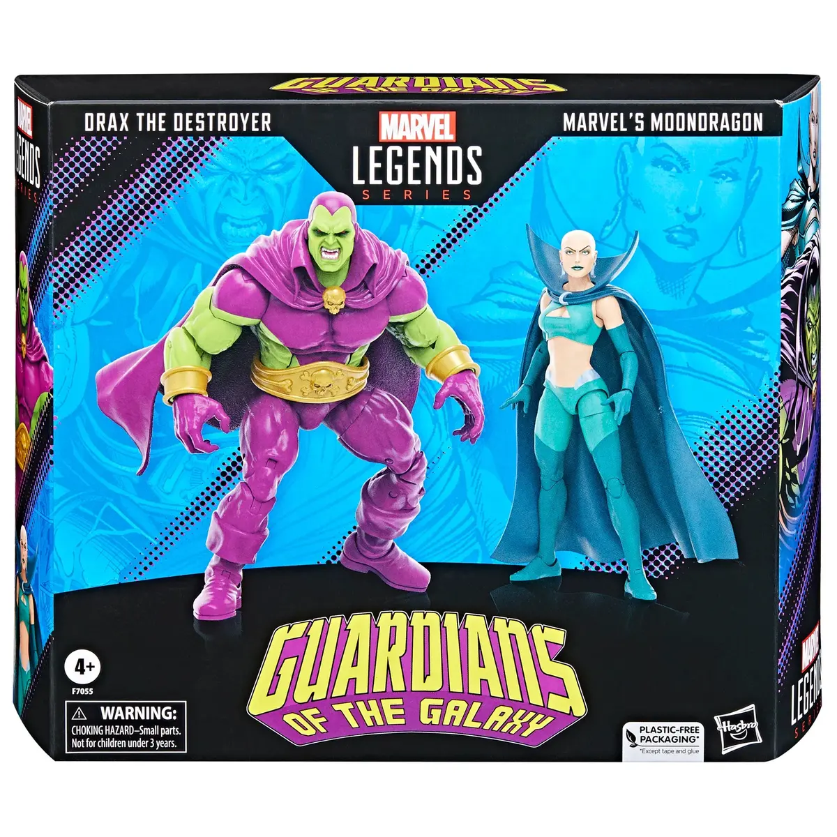Marvel Legends - Drax The Destroyer & Moondragon Exclusive 6-Inch Action Figure Set (F7055) Low Stock 1