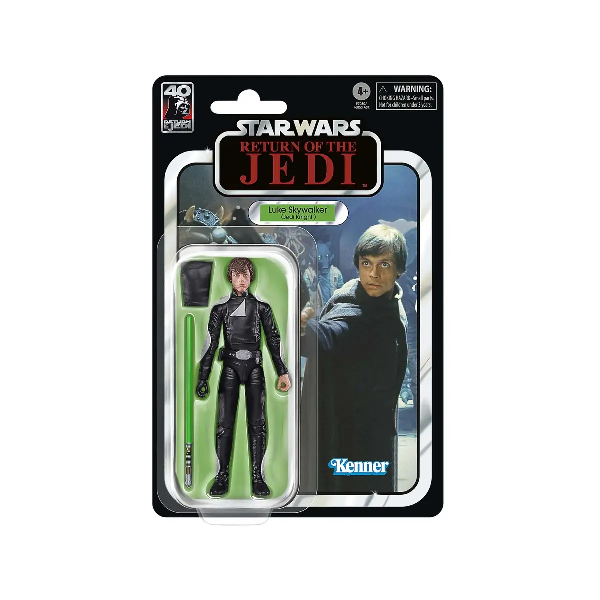 Star Wars: Black Series - Return Of The Jedi 40Th - Luke Skywalker (Jedi Knight) Action Figure F7080 Low Stock 2