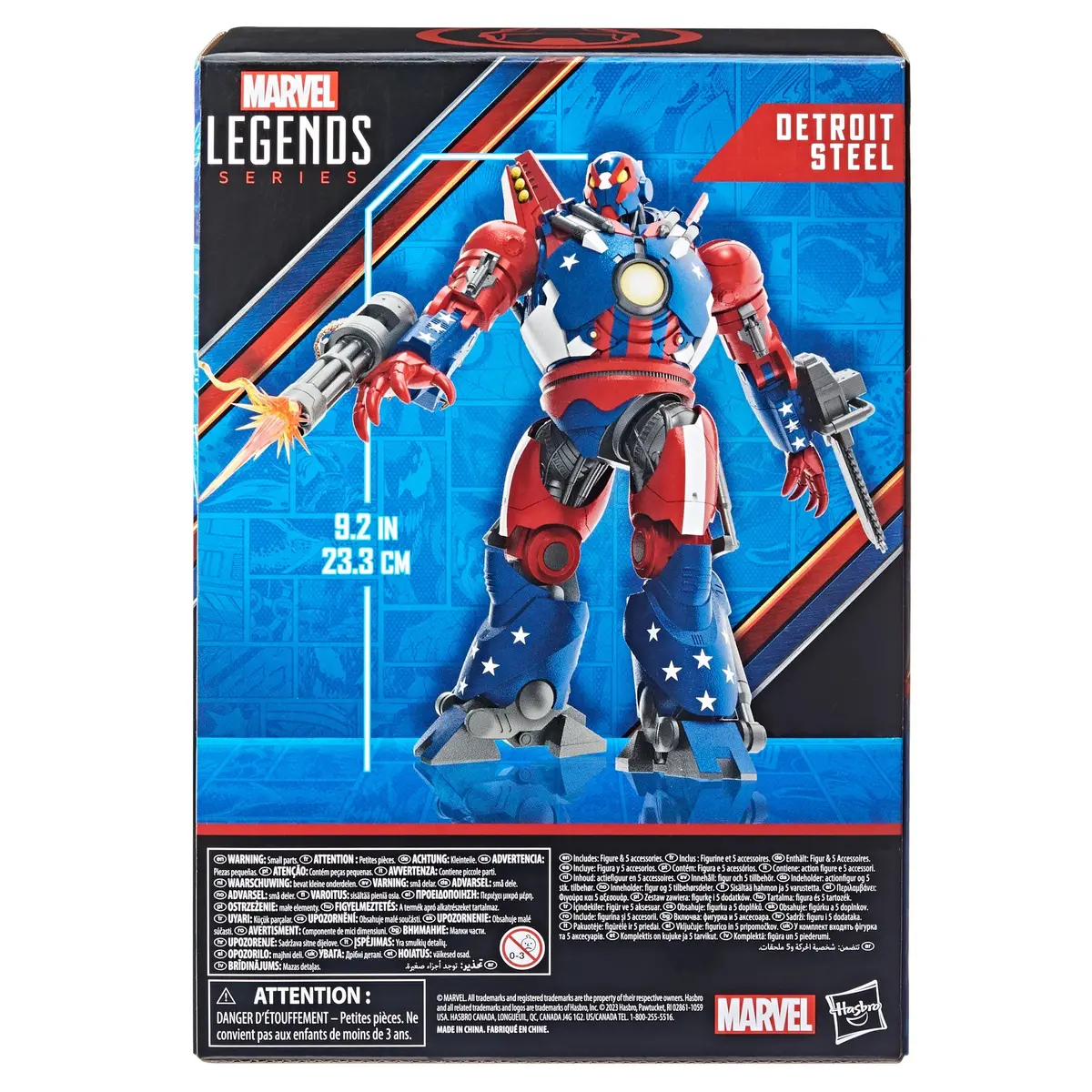 Marvel Legends Series - Hascon 2023 - Deluxe Detroit Steel Exclusive Action Figure (F7131) Low Stock 2