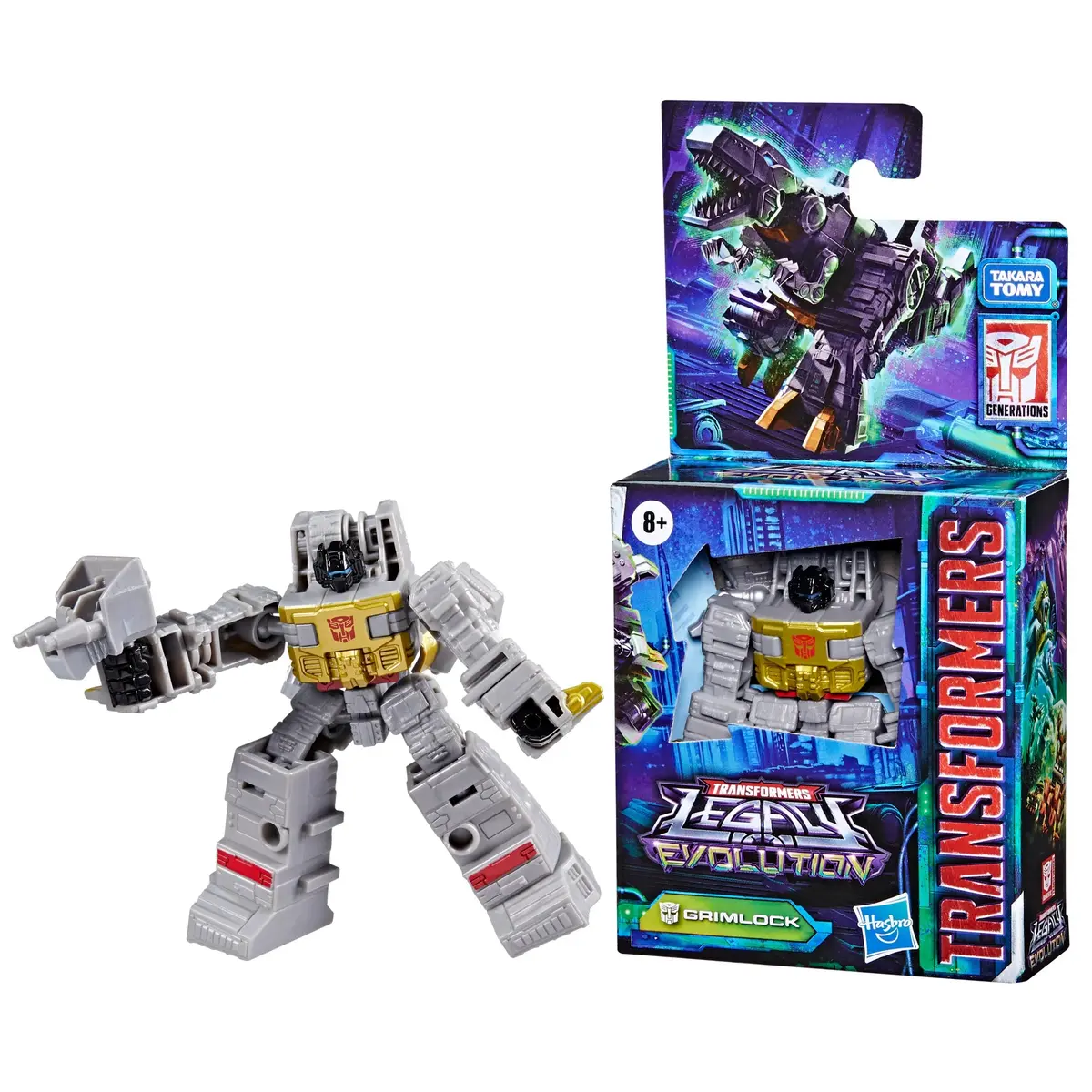 Transformers: Legacy Evolution - Core Dinobot Grimlock Action Figure (F7173) 1