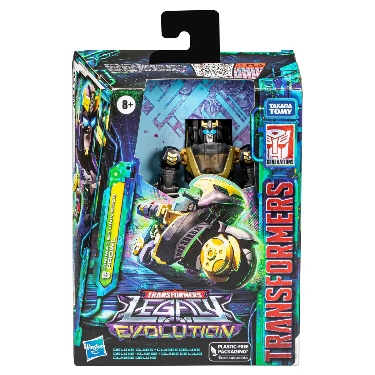 Transformers: Legacy Evolution - Deluxe Animated Universe Prowl Action Figure (F7193) 1
