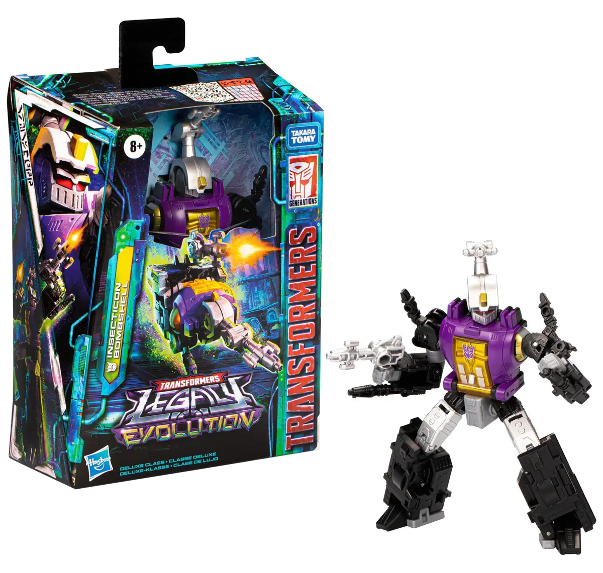 Transformers: Legacy - Evolution - Deluxe Class - Insecticon Bombshell Action Figure (F7200) 1
