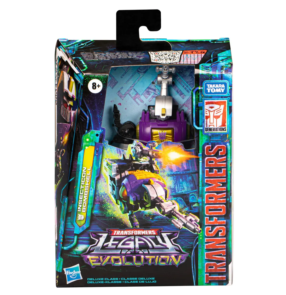 Transformers: Legacy - Evolution - Deluxe Class - Insecticon Bombshell Action Figure (F7200) 2