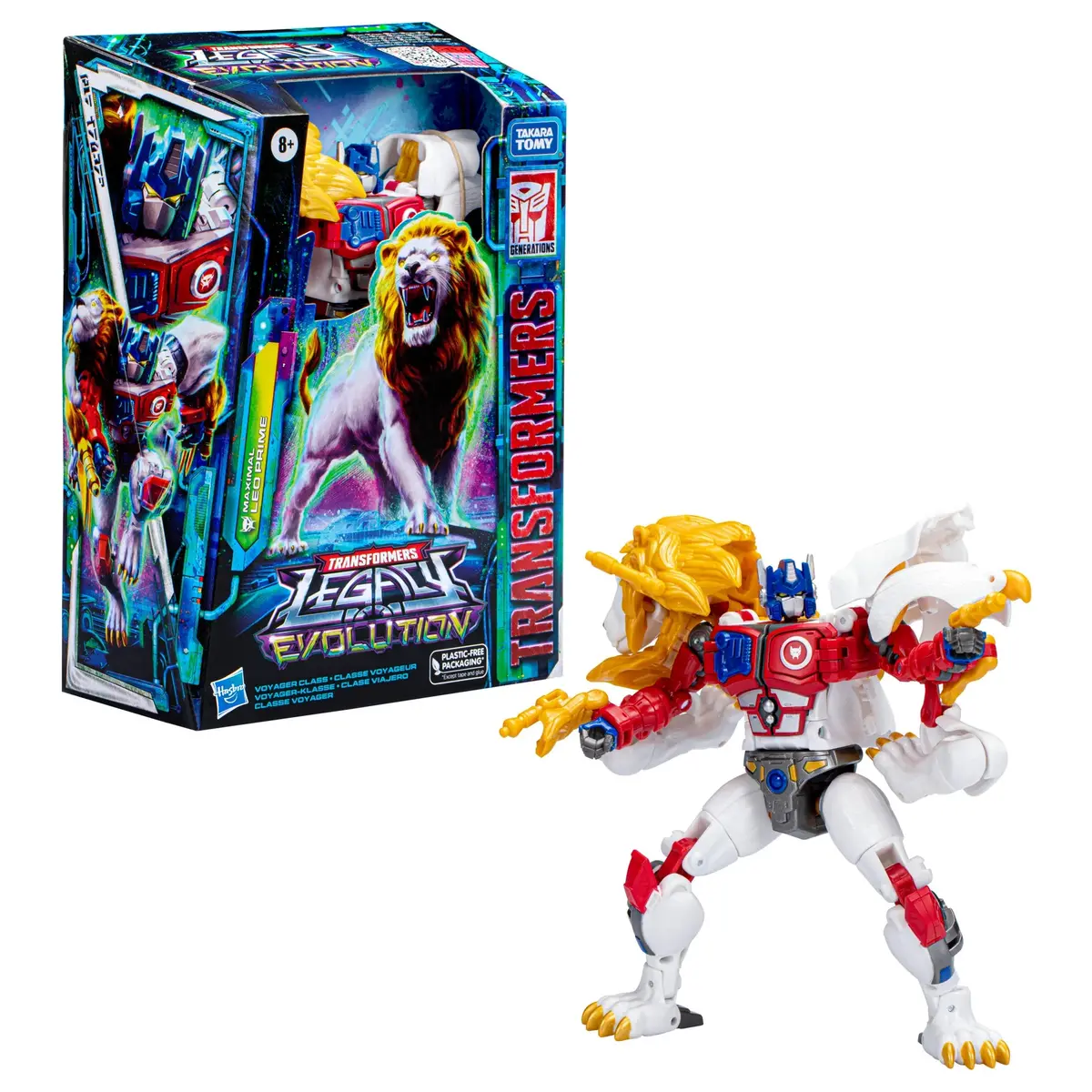 Transformers: Legacy Evolution - Voyager Class - Maximal Leo Prime Action Figure (F7206) 1