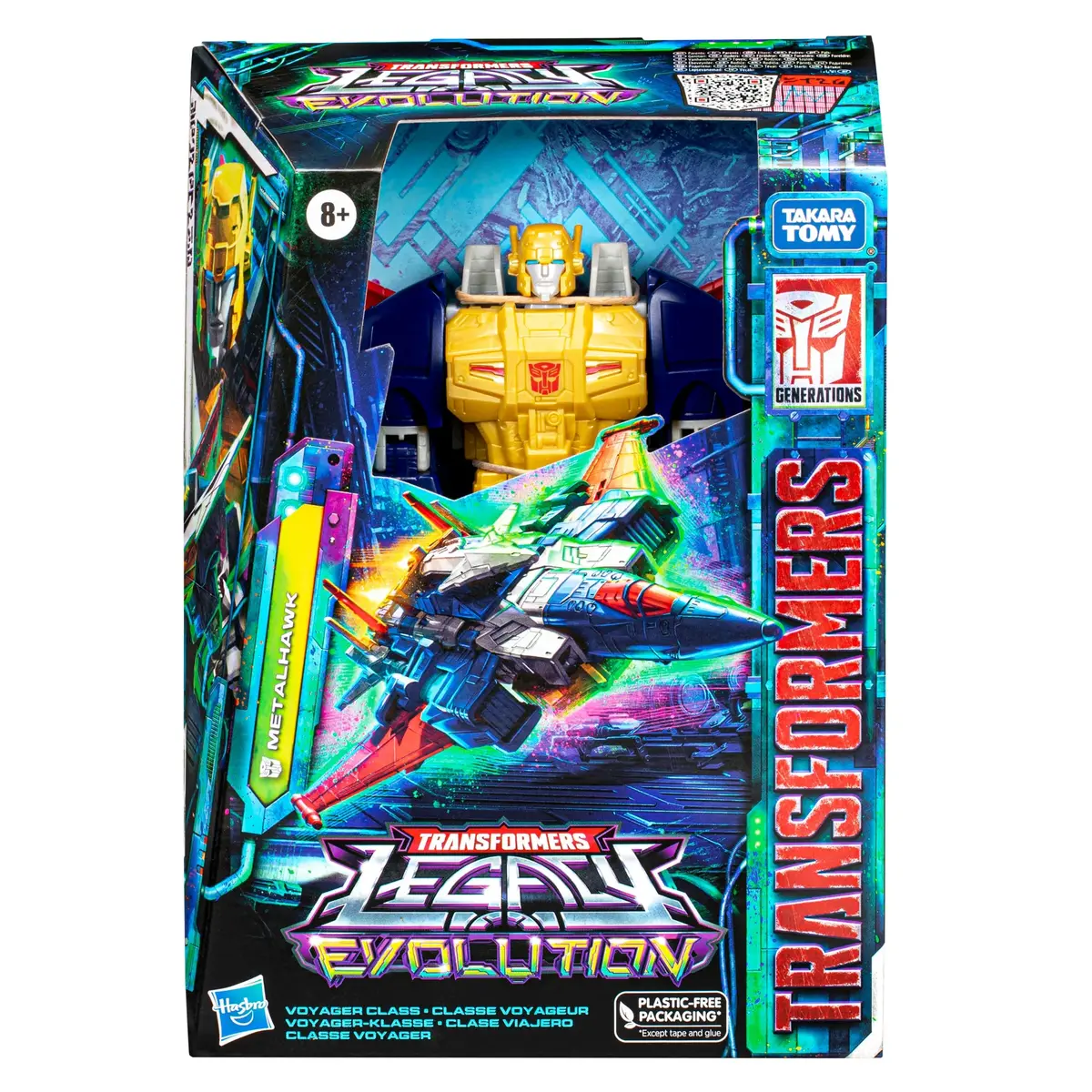 Transformers: Legacy Evolution - Voyager Metalhawk Action Figure (F7207) 1