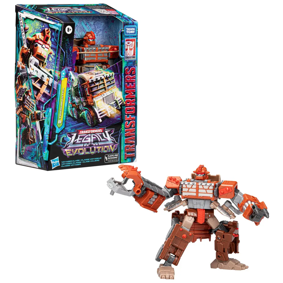 Transformers: Legacy Evolution - Voyager Class Trashmaster Action Figure (F7209) 1