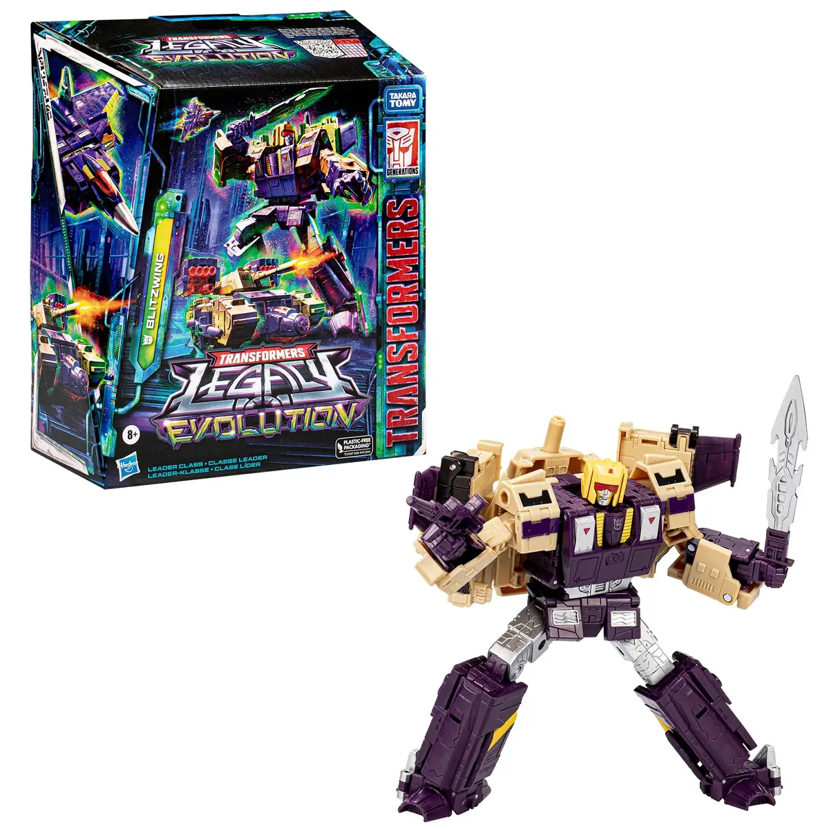 Transformers Generations Legacy Evolution  - Leader Blitzwing Action Figure (F7230) Low Stock 1