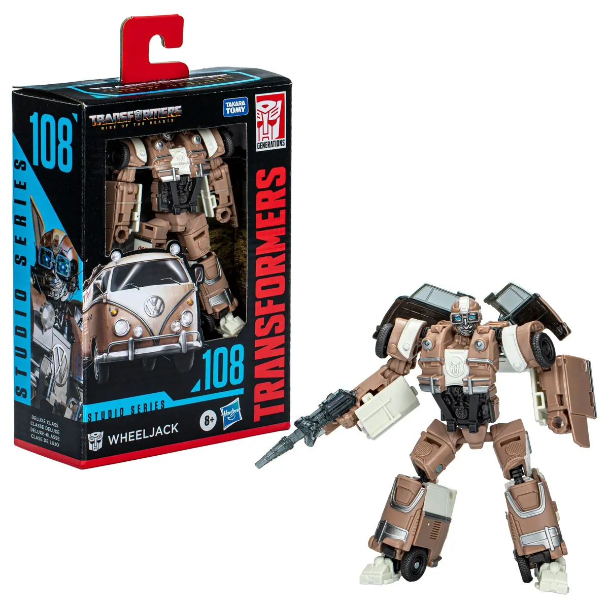 Transformers: Studio Series 108 - Rise Of The Beasts - Deluxe Class - Wheeljack Action Figure F7233 1